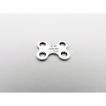 Placa Butterfly 2.0mm 2+2 buracos