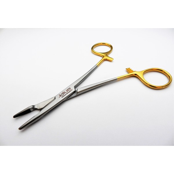 Porta agujas Olsen Hegar 140mm Tungsteno