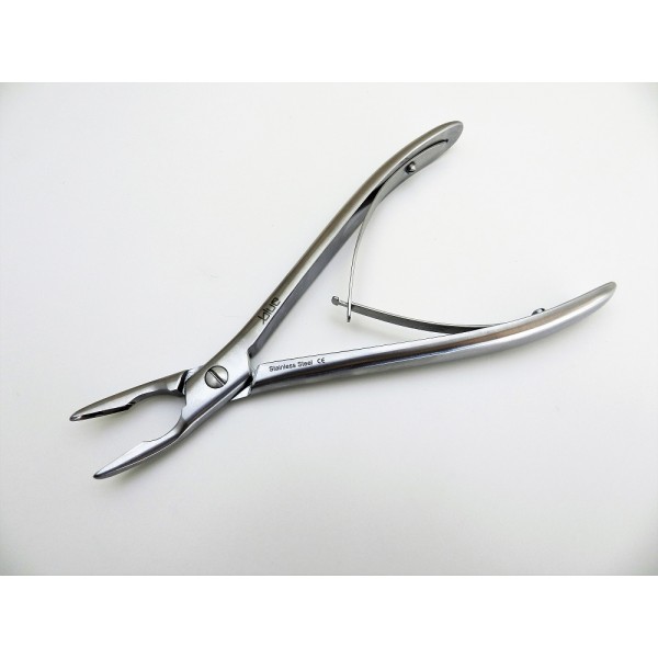 Small Curved Rongeurs 170mm - bite length 4mm