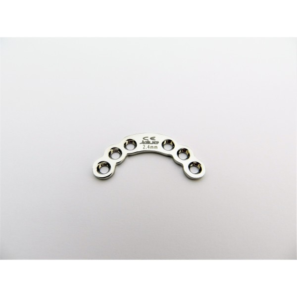 Placa Acetabular 2.4mm 3/3 orificios