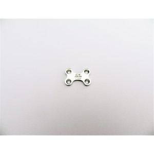 Placa Butterfly 2.4mm 2+2 orificios ancha