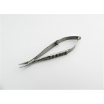 needle holder (e.g. Castroviejo, no lock, fine jaws, 9 mm curved) for 8/0 to 9/0